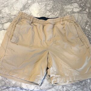 BirdDogs Mens Beige Casual Lined Shorts